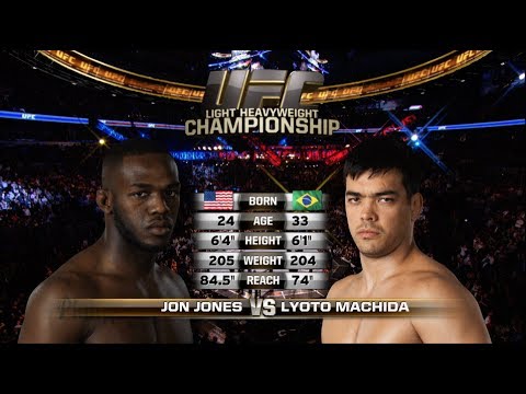 UFC 214 Free Fight: Jon Jones vs Lyoto Machida