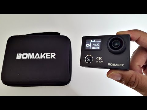 2017 BEST 4K UHD Dual Screen Action Sports Camera – BOMAKER