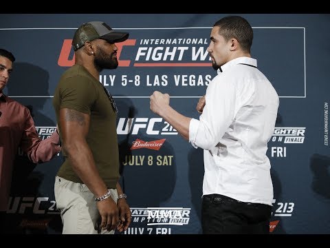 UFC 213: Yoel Romero vs. Robert Whittaker Staredown – MMA Fighting
