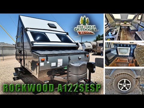 New Extreme Sport Pop Up Camper 2018 ROCKWOOD A122SESP Hard Sided RV Trailer Colorado