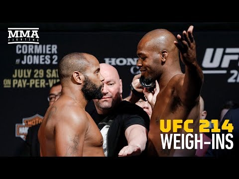 UFC 214 Ceremonial Weigh-In Highlights – MMA Fighting