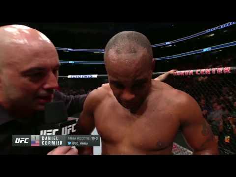 UFC 214: Daniel Cormier Octagon Interview