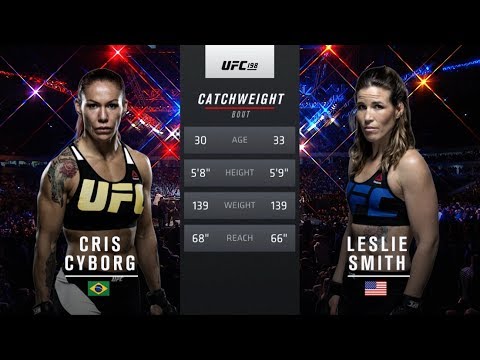 UFC 214 Free Fight: Cris Cyborg vs Leslie Smith