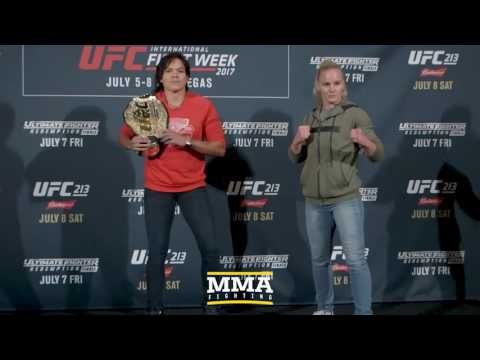 UFC 213: Amanda Nunes vs. Valentina Shevchenko Staredown – MMA Fighting