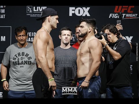 UFC on FOX 25: Chris Weidman vs. Kelvin Gastelum Staredown – MMA Fighting