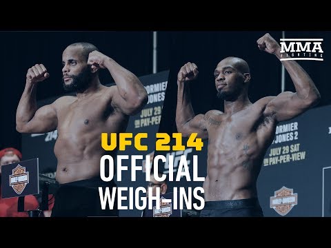 UFC 214 Official Weigh-In Highlights – MMA Fighting