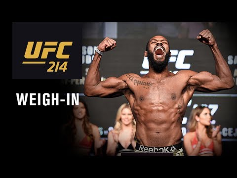 UFC 214: Official Weigh-in