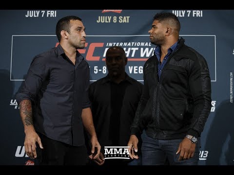 UFC 213: Fabricio Werdum vs. Alistair Overeem Staredown – MMA Fighting