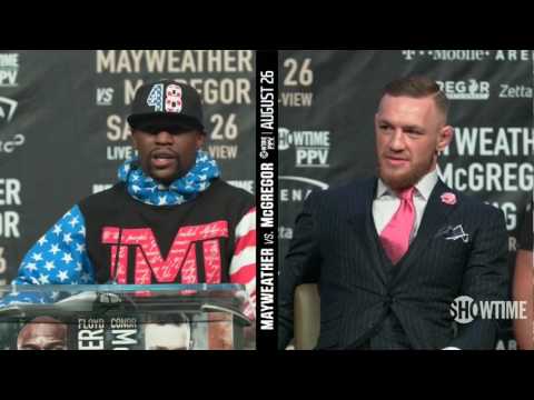 Mayweather vs McGregor World Tour: Los Angeles Press Conference Highlights