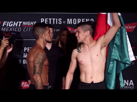 Sergio Pettis vs. Brandon Moreno | Weigh-In | UFC Fight Night