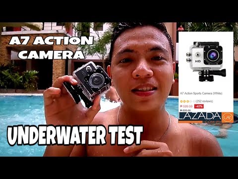 A7 Action Sports Camera Underwater Test Lazada