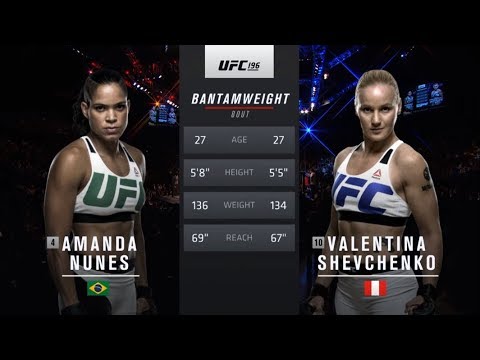 UFC 215 Free Fight: Amanda Nunes vs Valentina Shevchenko 1