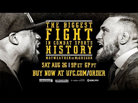 Mayweather vs McGregor: Official Weigh-in