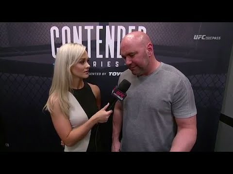 Dana White’s Tuesday Night Contender Series: Dana White Awards UFC Contracts to Rodriguez and Perez