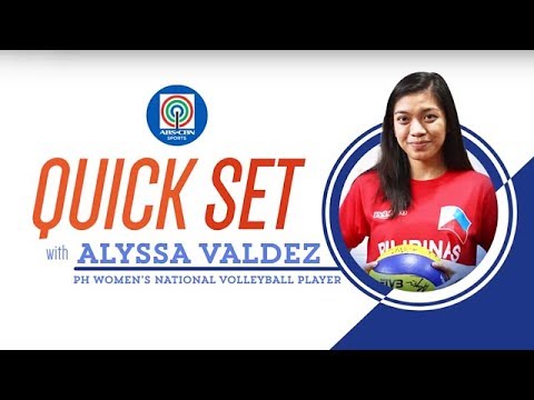 Quickset with Alyssa Valdez | ABS-CBN Sports Exclusives