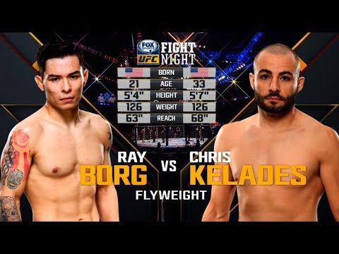 UFC 215 Free Fight: Ray Borg vs Chris Kelades