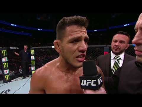 UFC 215: Rafael Dos Anjos Octagon Interview