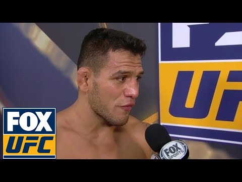 Rafael Dos Anjos calls out Tyron Woodley | INTERVIEW | UFC 215