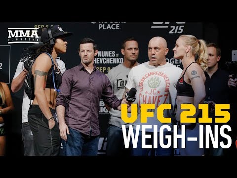 UFC 215 Ceremonial Weigh-Ins – MMA Fighting