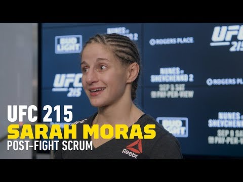 Emotional Sarah Moras Discusses Why Her Walkout Song Brought Her To Tears – MMA Fighting