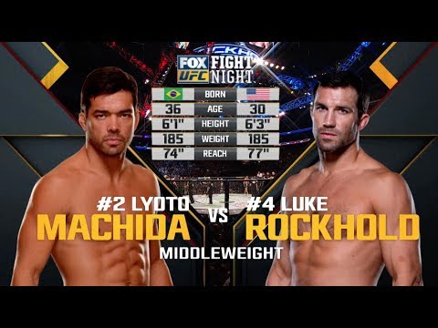 Fight Night Pittsburgh Free Fight: Luke Rockhold vs Lyoto Machida