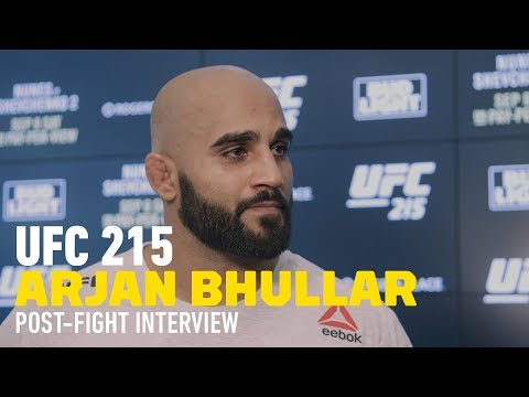 Arjan Bhullar Explains Why WWE Champion Jinder Mahal Couldn’t Walk Him To The Cage At UFC 215