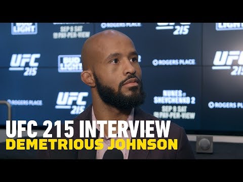 Demetrious Johnson Discusses Ray Borg Withdrawing From UFC 215, Potentially Fighting In October