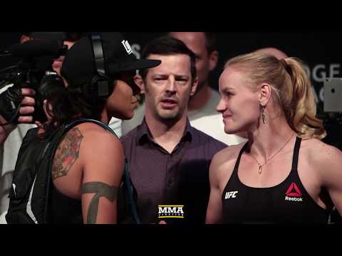 UFC 215: Amanda Nunes vs. Valentina Shevchenko Staredown – MMA Fighting