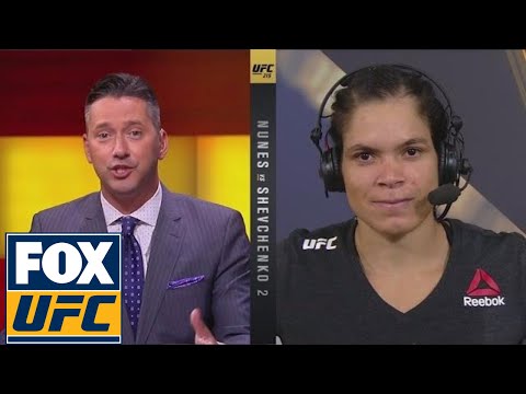 Amanda Nunes talks after beating Shevchenko | INTERVIEW | UFC 215