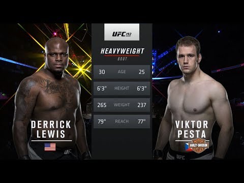 UFC 216 Free Fight: Derrick Lewis vs Viktor Pesta