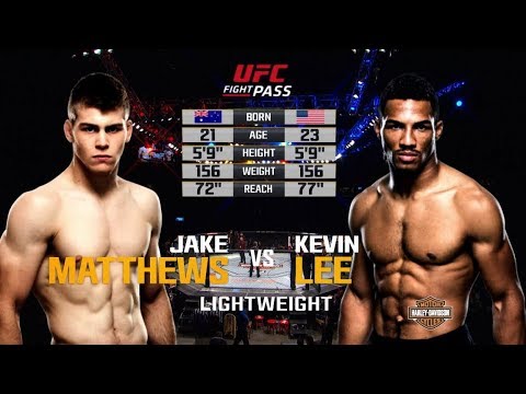 UFC 216 Free Fight: Kevin Lee vs Jake Matthews