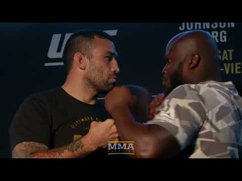 UFC 216: Fabricio Werdum vs. Derrick Lewis Media Day Staredown – MMA Fighting