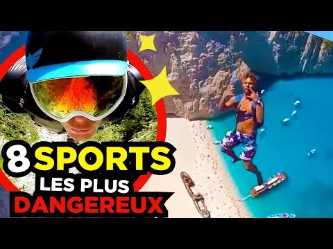 8 SPORTS EXTRÊMES LES PLUS DANGEREUX