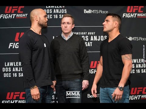 UFC on FOX 26: Robbie Lawler vs. Rafael dos Anjos Staredown – MMA Fighting