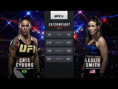 UFC 219 Free Fight: Cris Cyborg vs Leslie Smith