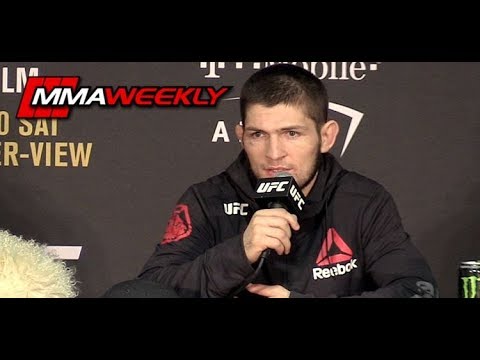 Khabib Nurmagomedov: UFC 219 Post-Fight Press Conference  (FULL Comments)