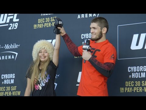 UFC 219: Open Workout Highlights