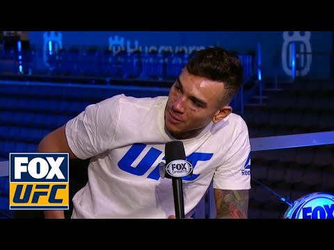 Andre Fili talks with the UFC on FOX crew | POST-FIGHT | UFC FIGHT NIGHT