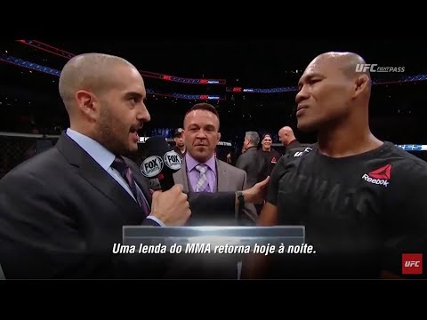 UFC Charlotte: Entrevista no octógono com Ronaldo Jacaré