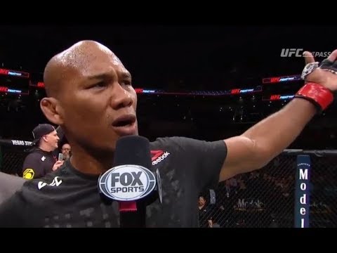 Fight Night Charlotte: Jacare Souza Octagon Interview