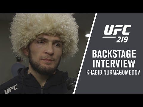 UFC 219: Khabib Nurmagomedov – “With Thirty Minutes Rest, I Could Fight One More Time”