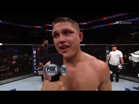 Fight Night Charlotte: Drew Dober Octagon Interview