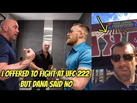 Conor McGregor says he offered to face Frankie Edgar at UFC 222, Luke Rockhold back to AKA, Octagon