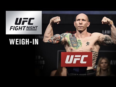 UFC Fight Night Orlando: Weigh-in