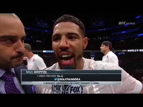 Fight Night Orlando: Max Griffin Octagon Interview