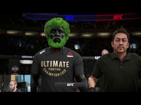 FIGHTING A 100 OVR MONSTER (UFC 3 Gameplay)