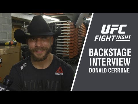 Fight Night Austin: Donald Cerrone – ‘I knew Yancy Was Going to Meet Me In The Middle’