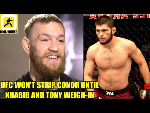 UFC will not Stríp Conor McGregor because they know Khabib vs Tony might not happen,DC on Stipe