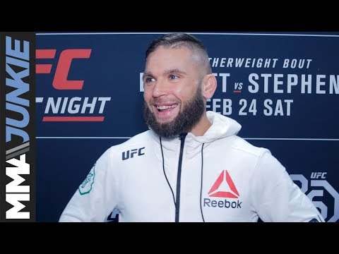 UFC on FOX 28: Jeremy Stephens post-fight interview