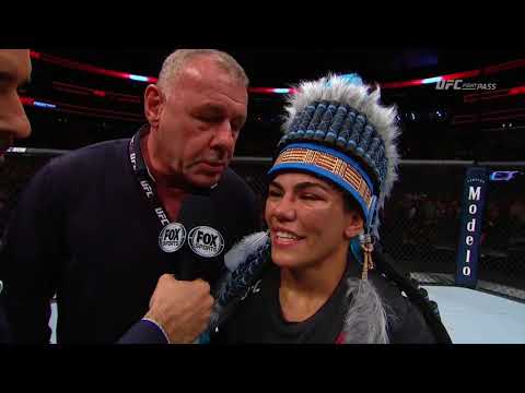 Fight Night Orlando: Jessica Andrade Octagon Interview